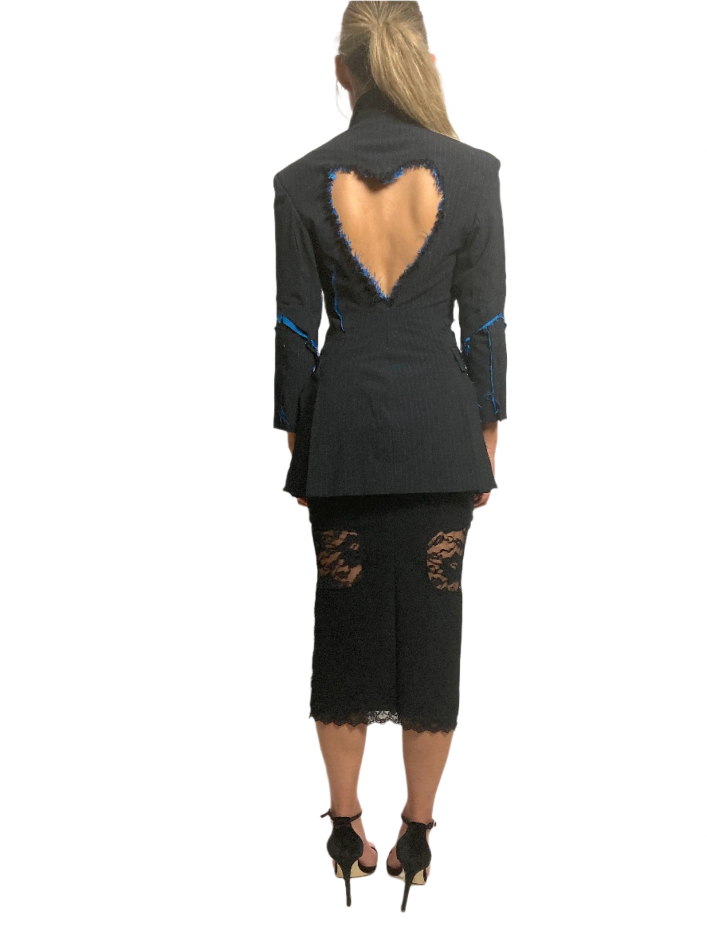 DECONSTRUCTED BLUE SUIT