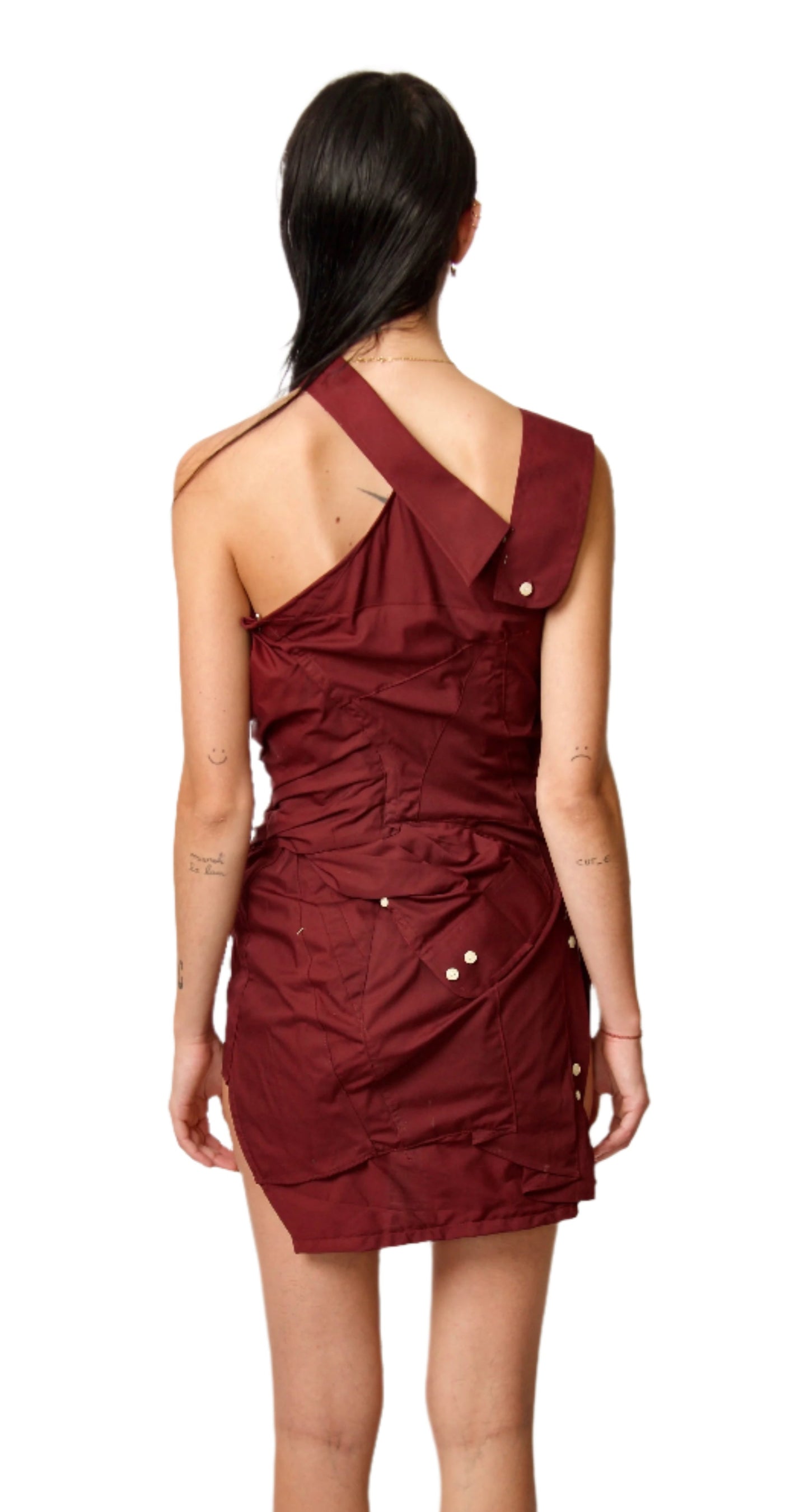 BURGUN DELICIOUS SHIRT DRESS